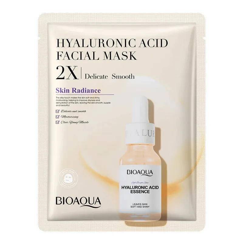 20 Piece Hydrating Centella Collagen Face Masks With Hyaluronic Acid For Refreshed Skin