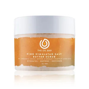 Amber White Pink Himalayan Salt Butter Scrub