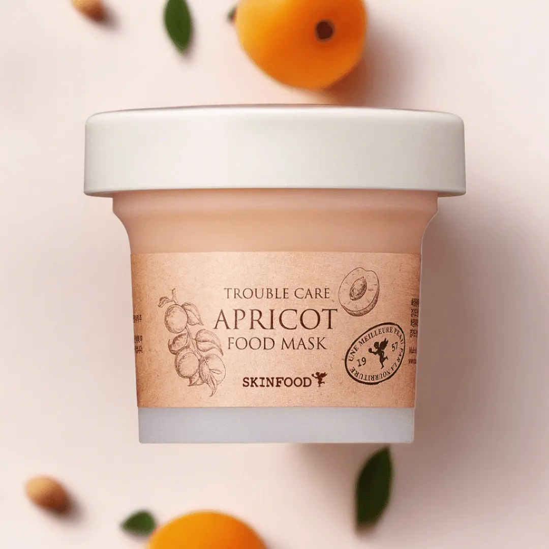 Apricot Infusion Calming Clay Mask - Rejuvenating Purifying Treatment