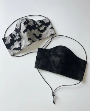 Bat Lace Fabric Face Mask