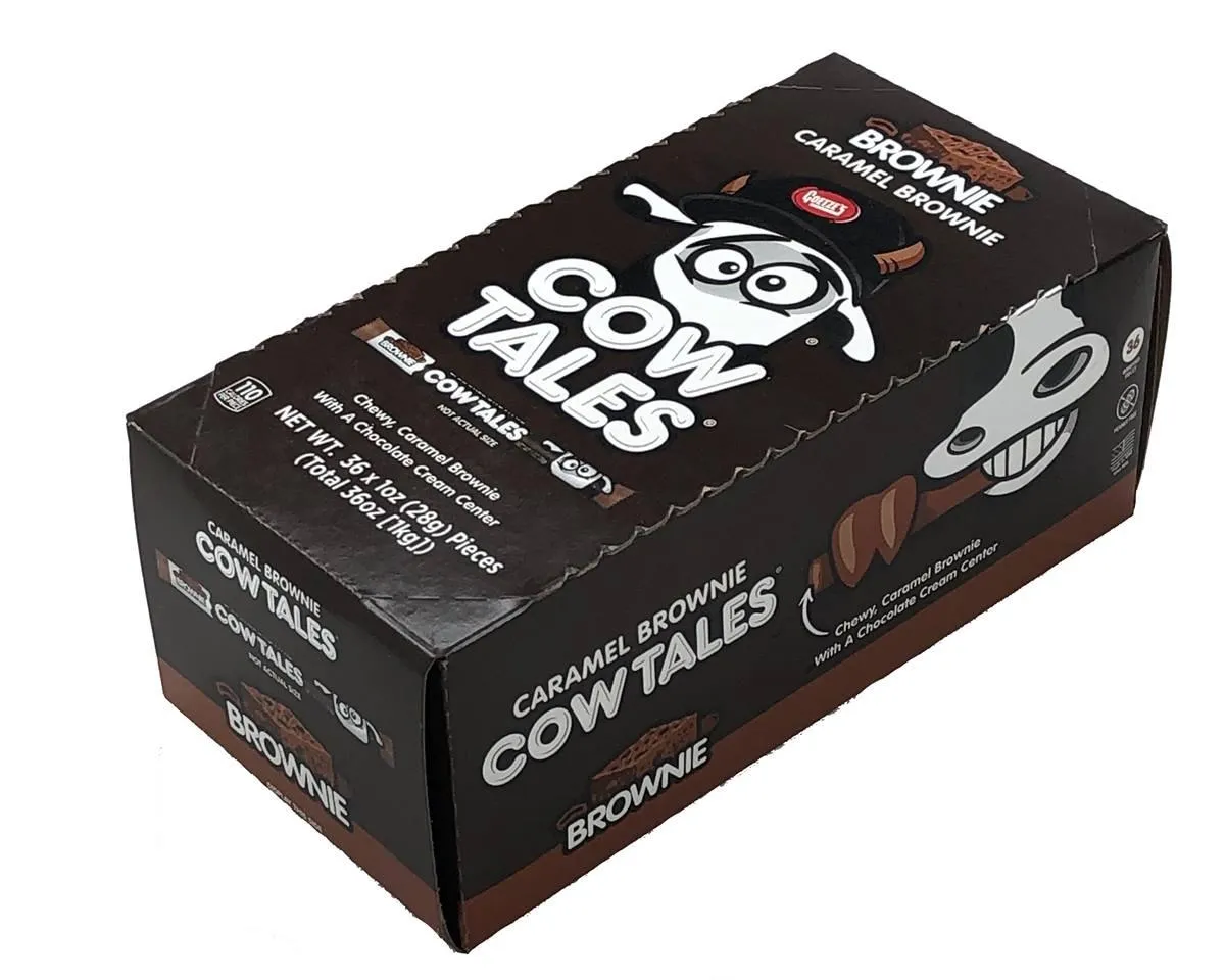 Caramel Brownie Cow Tales