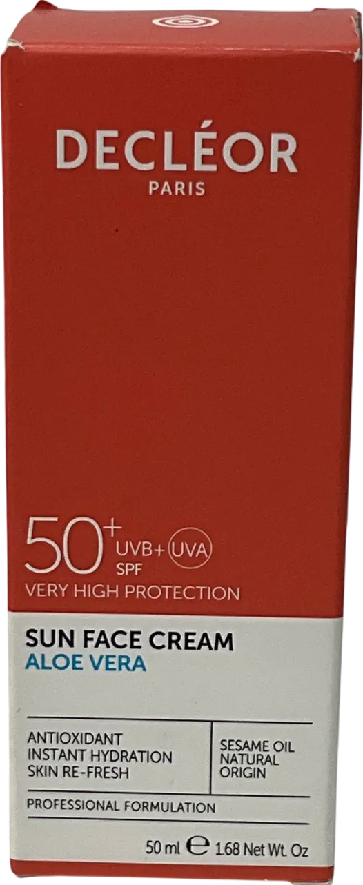 Decleor Sun Melting Cream High Protection Spf 50, Face 50ml