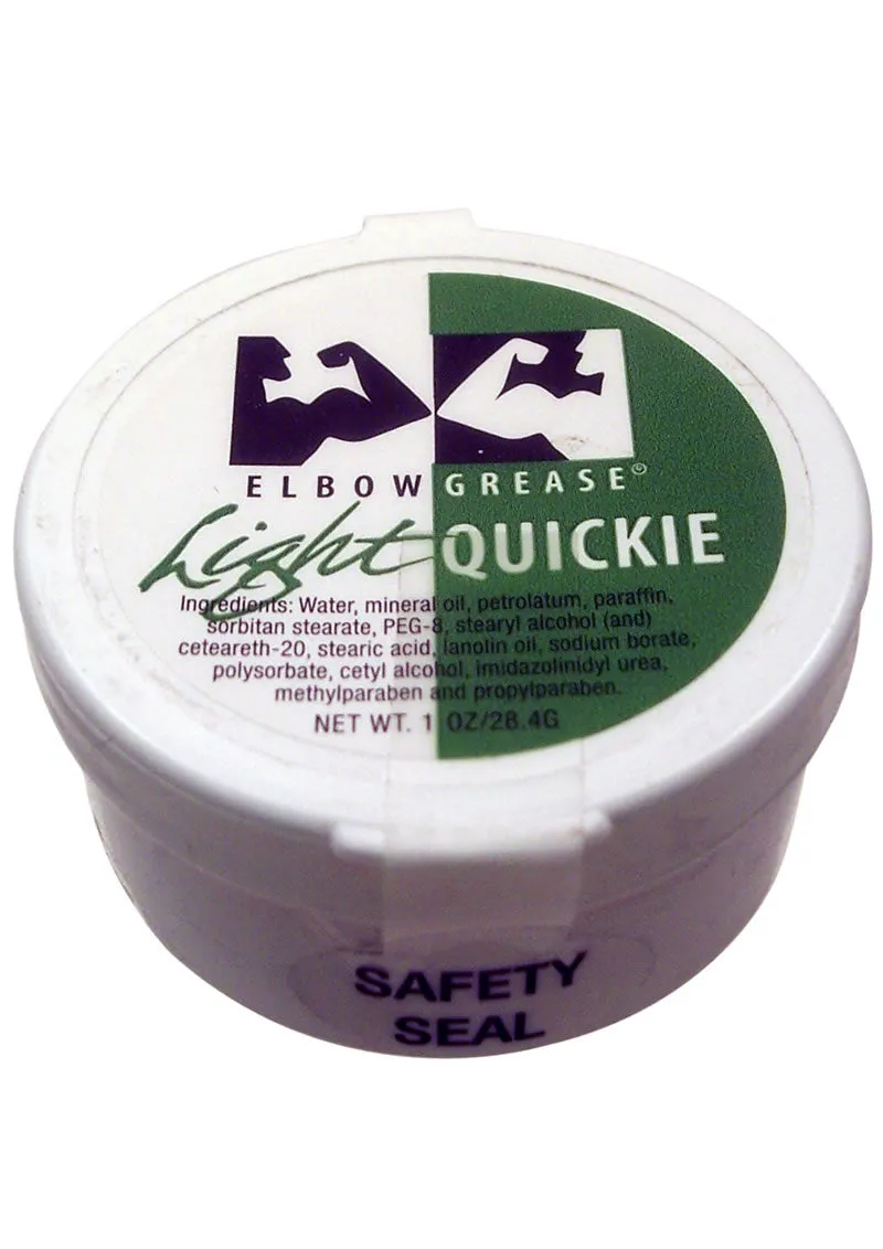 Elbow Grease Light Quickie Cream Lubricant