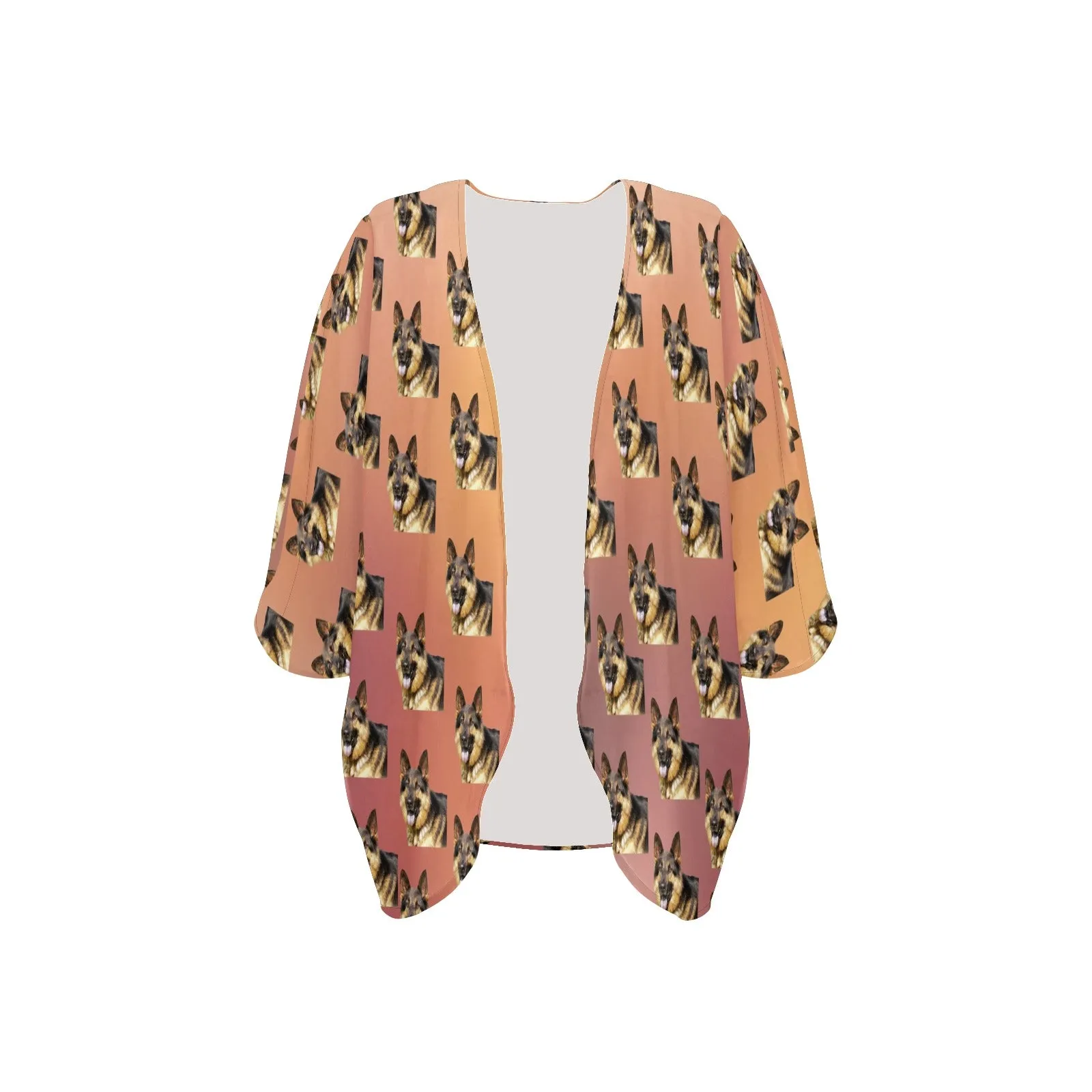 German Shepherd Chiffon Cover Up
