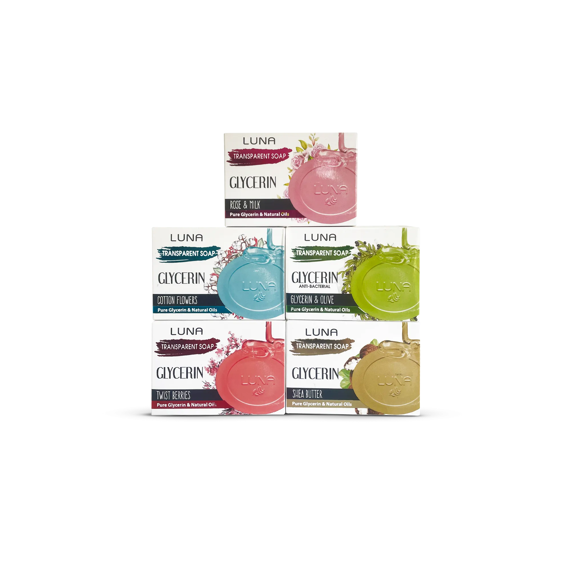 Glycerin Soap - Cotton Flowers