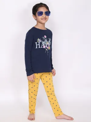 Happy Floral Night Suit