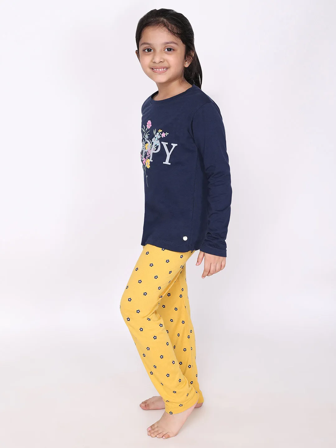 Happy Floral Night Suit