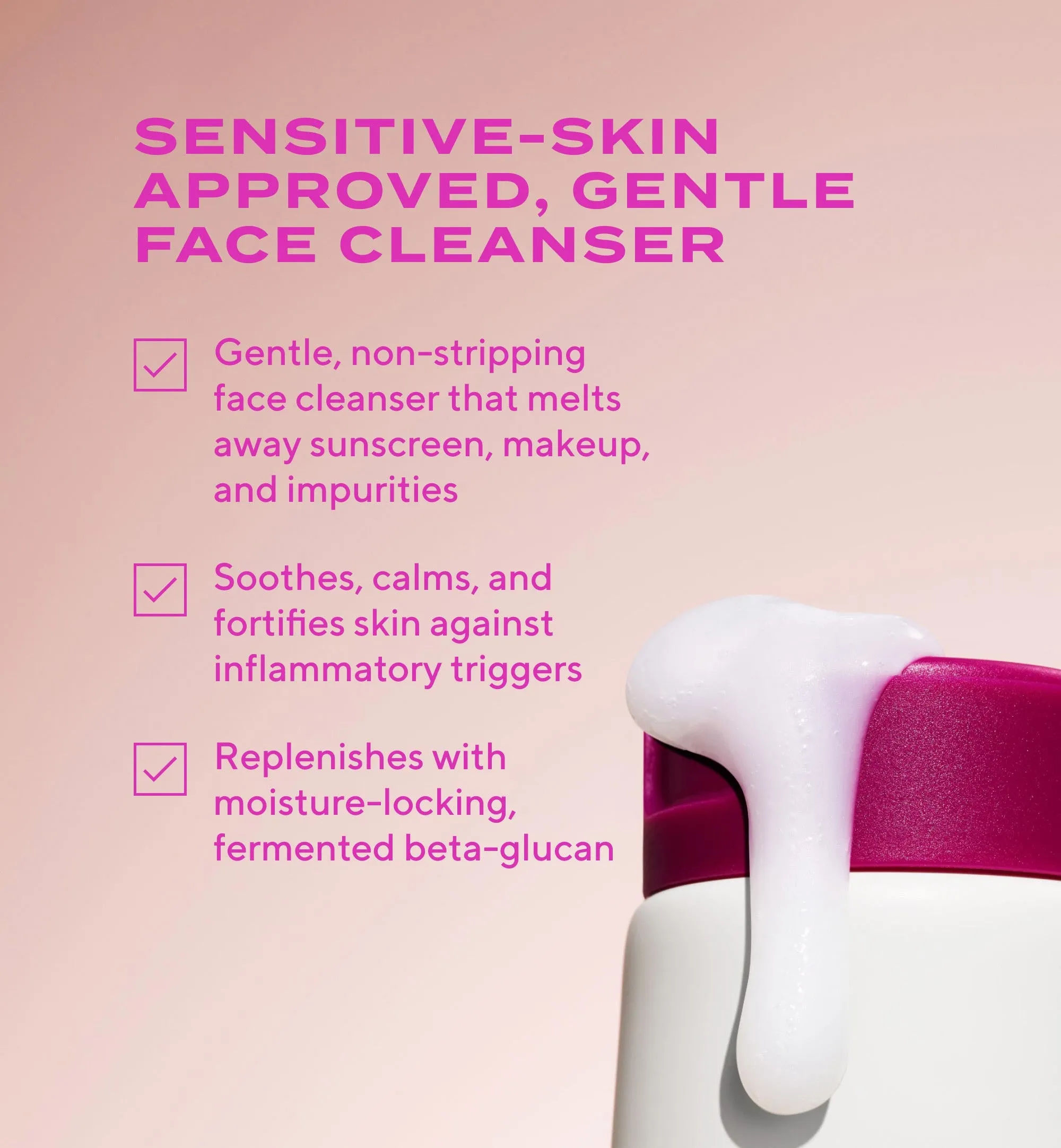 Heartleaf Soothing Face Cleanser for Sensitive and Eczema-Prone Skin