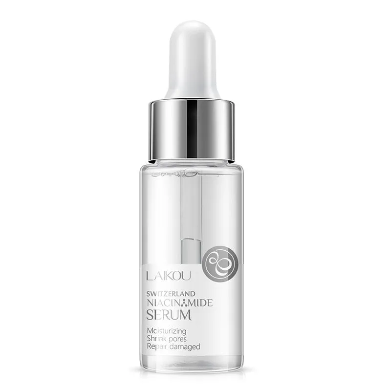 LAIKOU Nicotinamide Serum Whitening Face Serum Ampoule Essence Moisturizing Anti-Aging Anti-Wrinkle Shrink Pores Skin Care Serum