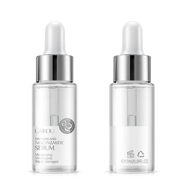 LAIKOU Nicotinamide Serum Whitening Face Serum Ampoule Essence Moisturizing Anti-Aging Anti-Wrinkle Shrink Pores Skin Care Serum