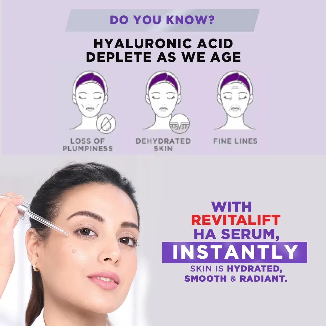 L'Oreal Serum with 1.5 % Hyaluronic Acid (15ml) for all Skin types