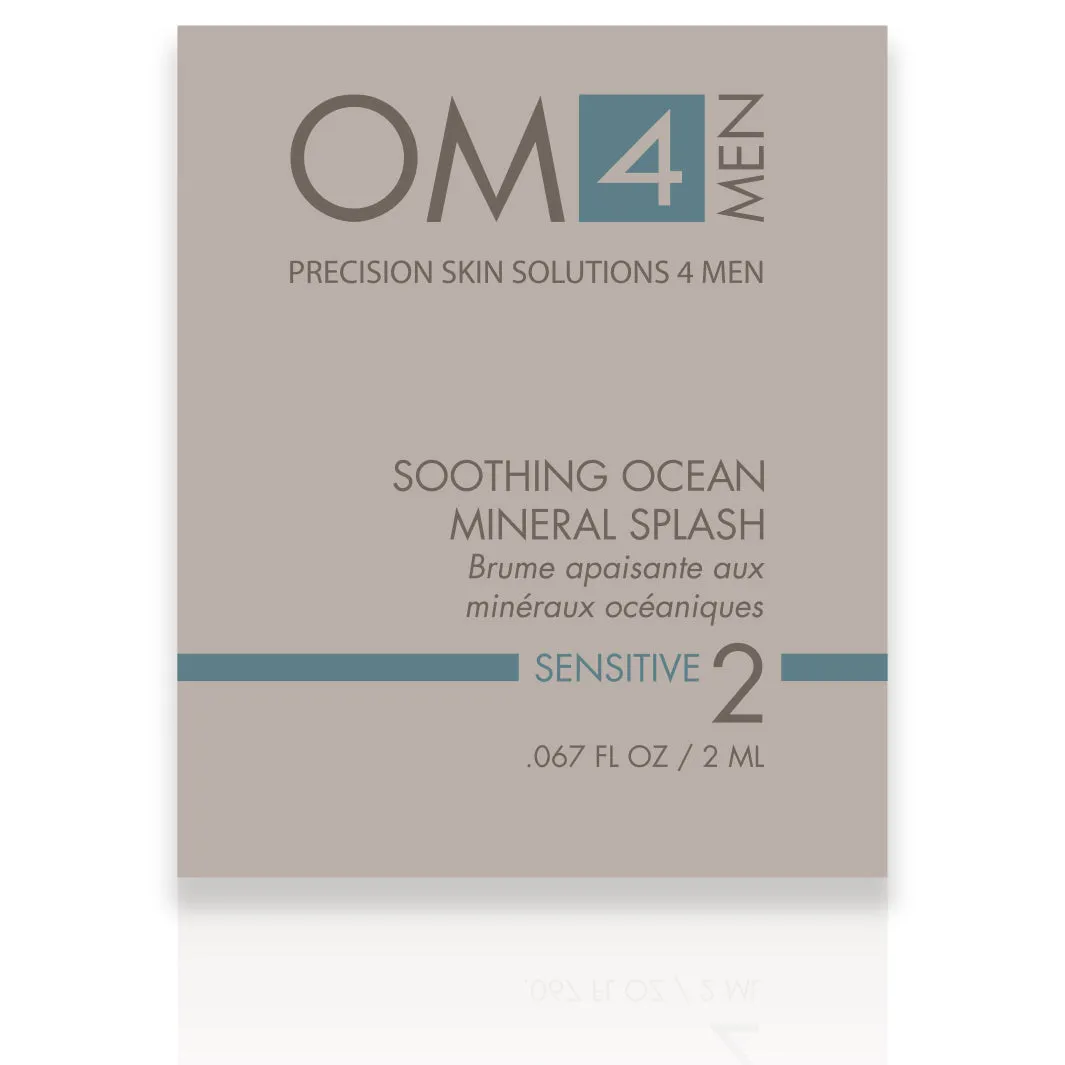 Organic Male OM4 Sensitive Step 2: Soothing Ocean Mineral Aftershave   Toner