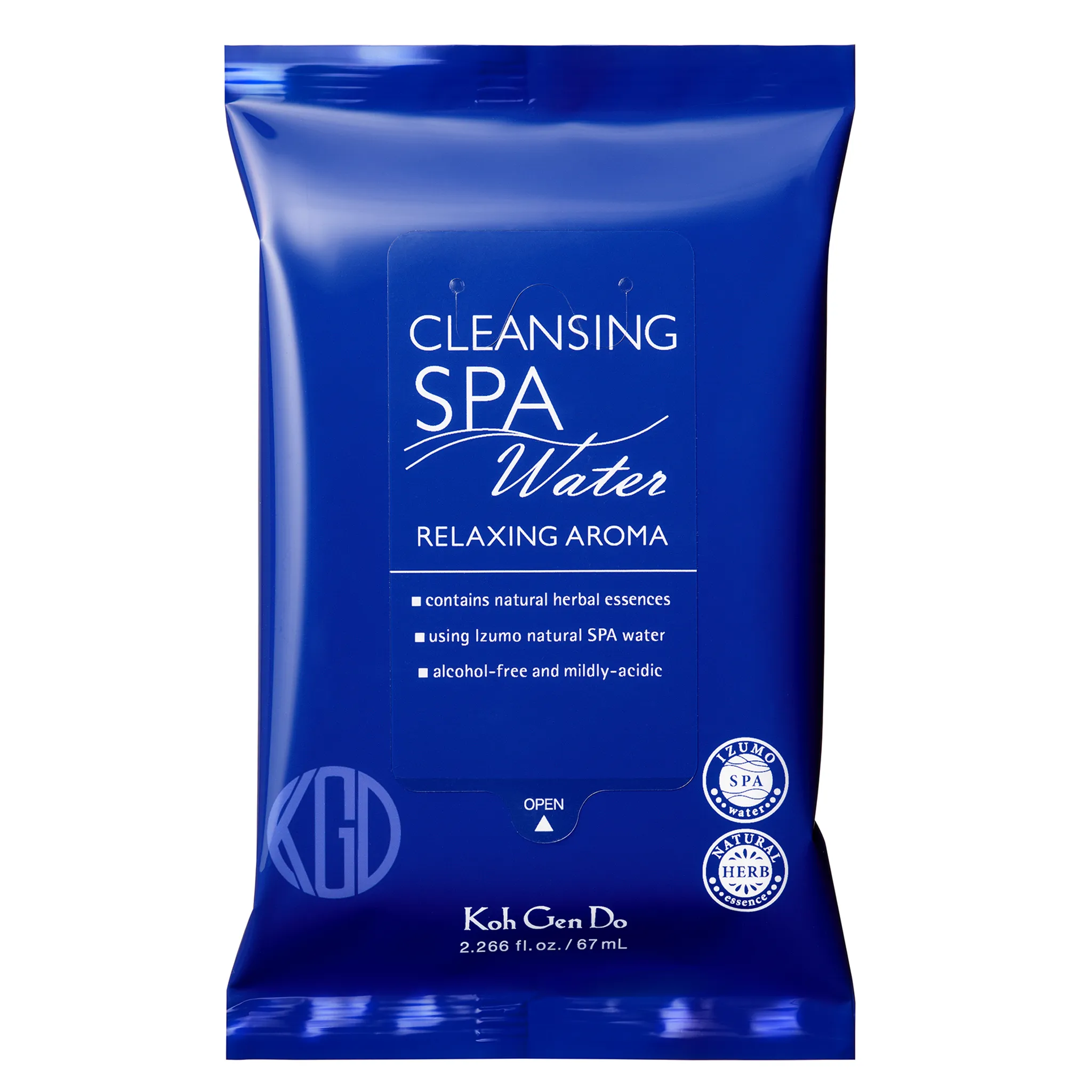 Spa Cleansing Water Cloths - Relaxing Aromas
