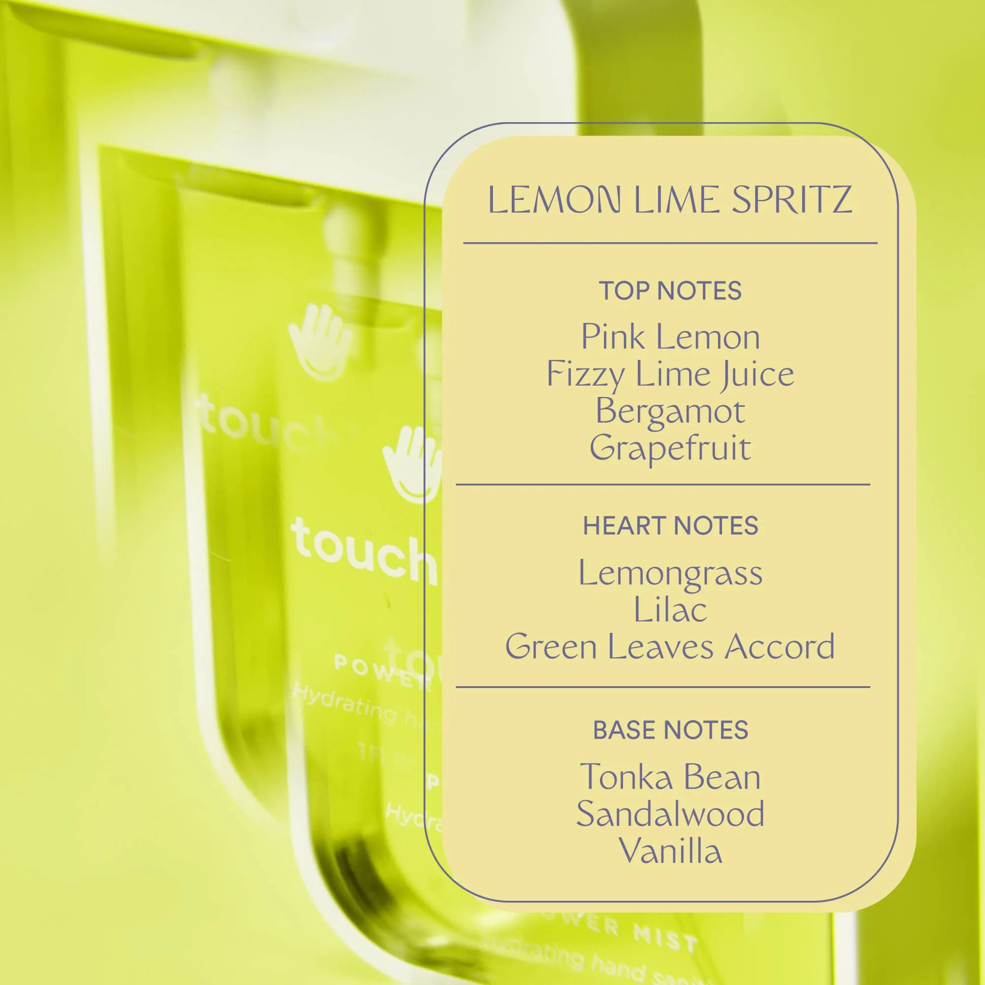 Touchland Hand Sanitizer - Lemon Lime Spritz