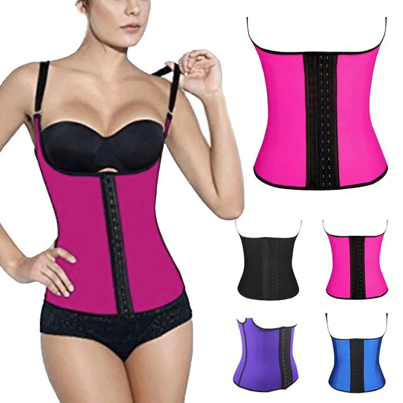 Women Slimming Wraps Waist Trainer Vest Latex Corset Slimming Chest Binder Belts Trainers Hot Shapers Waist Shapewear